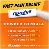 Goody's Extra Strength Headache Powders, Cool Orange Flavor, 24 CT, thumbnail image 2 of 5