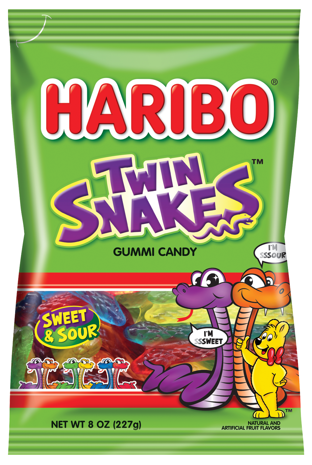 Haribo Twin Snakes Gummi Candy, 8 Oz , CVS