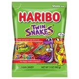 Haribo Twin Snakes Gummi Candy, thumbnail image 1 of 1