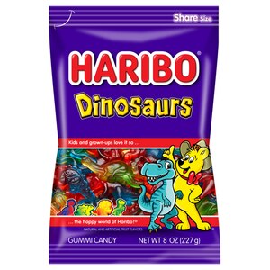 Haribo Dinosaurs Fruity Gummy Candy, 8 Oz , CVS