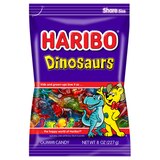 Haribo Dinosaurs Fruity Gummy Candy, 8 oz, thumbnail image 1 of 2