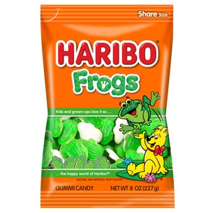 Haribo Frogs Fruity Gummy Candy, 8 Oz , CVS