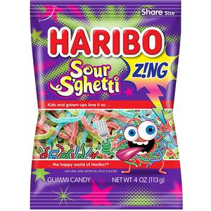 Haribo Z NG Sour S'ghetti Gummi Candy, 7.2 O - 7.2 Oz , CVS