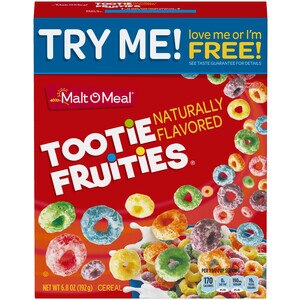  Malt O Meal Tootie Fruities Cereal, 6.8 OZ 