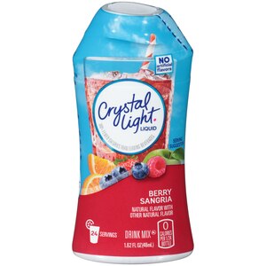 Crystal Light Liquid Drink Mix, Berry Sangria, 1.62 OZ