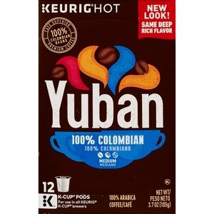 Yuban Premium Medium Roast 100% Colombian Coffee Single Serve Cups - 12 Ct , CVS