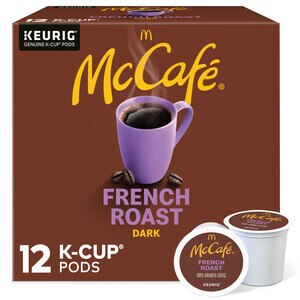 McCafe French Roast 100% Arabica Dark Roast Coffee K-Cup Pods, 12CT | CVS