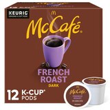 McCafe French Roast 100% Arabica Dark Roast Coffee K-Cup Pods, 12 ct, thumbnail image 1 of 6