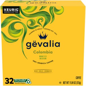 Gevalia Colombian Single Origin K-Cup Coffee Pods, 32 ct, 11.04 oz | CVS