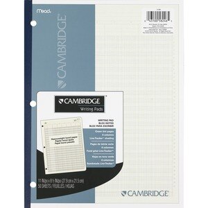 Mead Cambridge Writing Pads, 50 Sheets - 50 Ct , CVS