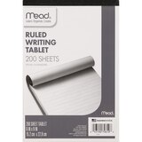 Mead Ruled Writing Tablet, 200 Sheets, thumbnail image 1 of 2