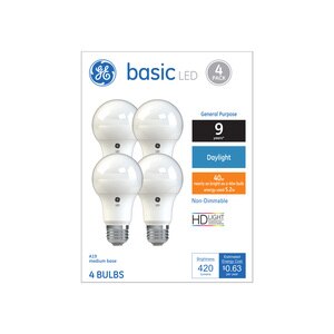 General Electric Basic Daylight LED 40W Replacement White General Electricneral Purpose A19 Light Bulbs (4-Pack) - 4 Ct , CVS