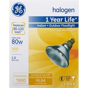 GE Energy-Efficient 90w Halogen Indoor/Outdoor Floodlight