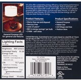 GE LED Soft White Dimmable A19 Light Bulbs, 10w, 2 CT, thumbnail image 2 of 4