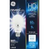 GE Reveal LED 60 WATT Bulb, thumbnail image 1 of 5
