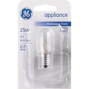 GE appliance Microwave Oven Light Bulb Clear 25 Watt