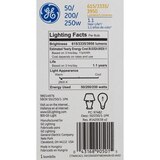 GE 3 Way General Purpose a21 Bulb, Soft White, thumbnail image 2 of 4