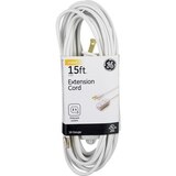 GE 15' Indoor Extension Cord, White, thumbnail image 1 of 3