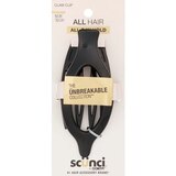 Scunci Unbreakable All Day Hold Claw Clip, Black 1 CT, thumbnail image 1 of 2