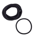 Scunci 4mm Nylon Thick Hair Elastics, 10CT, thumbnail image 1 of 2