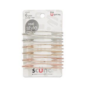 Scunci Metal Bobby Pins, 6 Ct , CVS