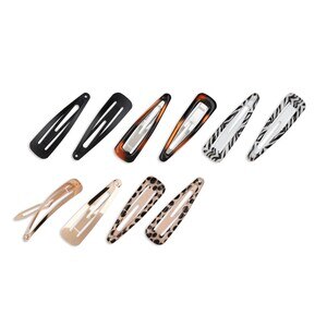 16 pack multi coloured snap hair clips,fashion,design,bold,beautiful,cute,fun 