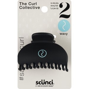 Scunci The Curl Collective Strong Hold Jaw Clip