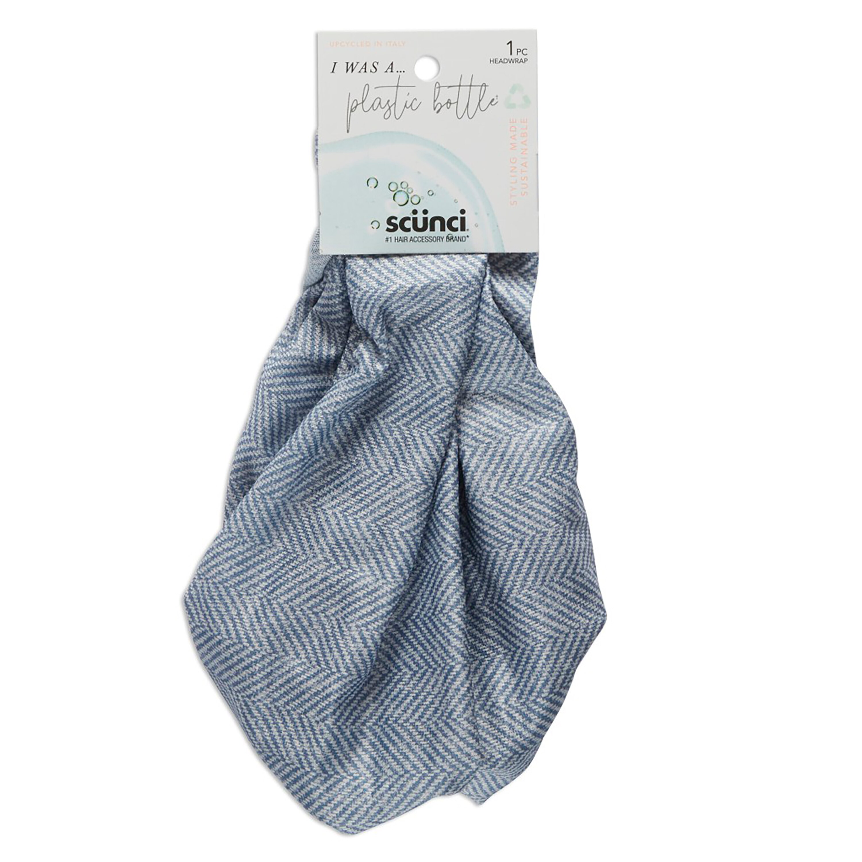 Scunci Consciously Minded Wide Denim Headwrap 1pk , CVS