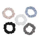 Scunci Consciously Minded Mini Scrunchies, Assorted Colors, thumbnail image 2 of 3