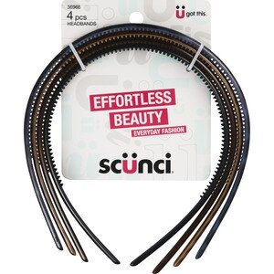 Scunci Headbands, 4 Ct , CVS