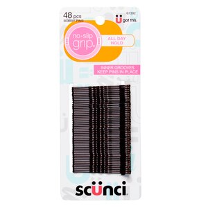 Scunci Secure Hold Brown Bobby Pins 48ct With Photos Prices