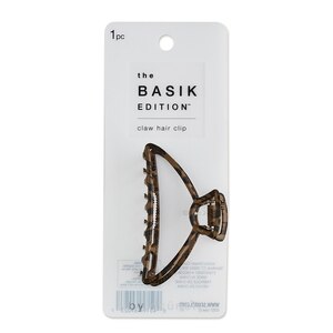 Scunci The Basik Edition Metal Claw Hair Clip, Leopard, 1 Ct , CVS