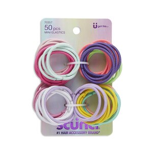 Scunci Mini Elastics, Assorted Colors, 50 Ct , CVS