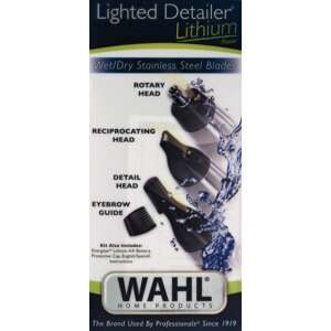 wahl lighted detailer lithium