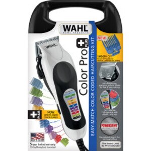Wahl Color Pro - Kit para corte de cabello de 20 piezas, clasificado por color