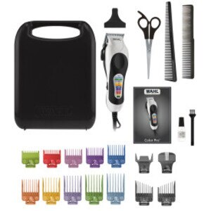 wahl color pro 20 piece complete haircutting kit