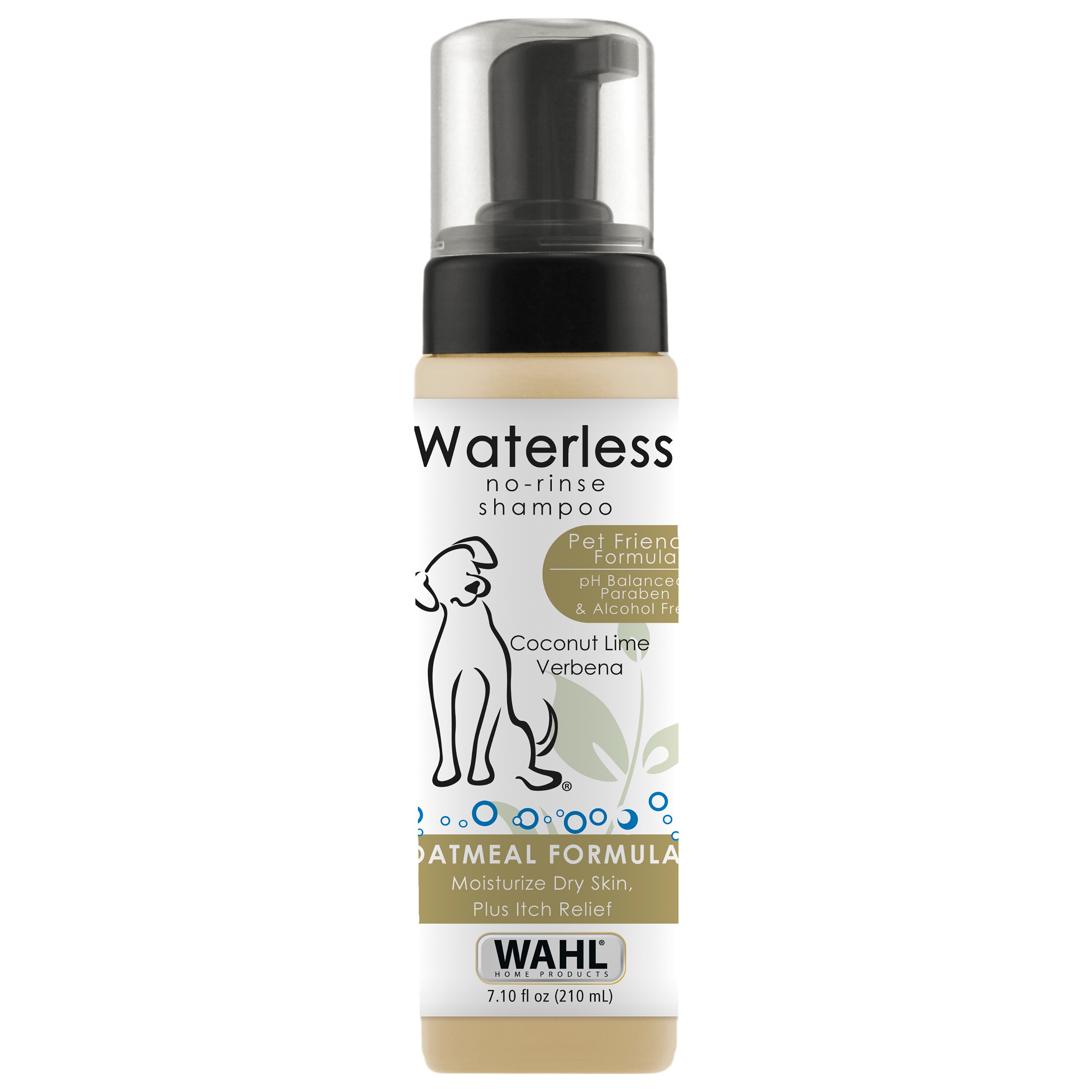 Wahl Waterless No Rinse Oatmeal Pet Shampoo