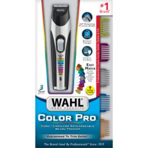 Wahl Color Pro Cord/Cordless Rechargeable Beard Trimmer , CVS