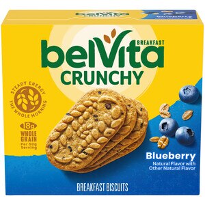 BelVita Blueberry Breakfast Biscuits, 5 Packs (4 Biscuits Per Pack) - 1.76 Oz , CVS