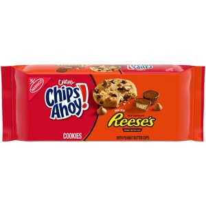 CHIPS AHOY! Chewy Chocolate Chip Cookies With Reese's Peanut Butter Cups, 9.5 Oz , CVS