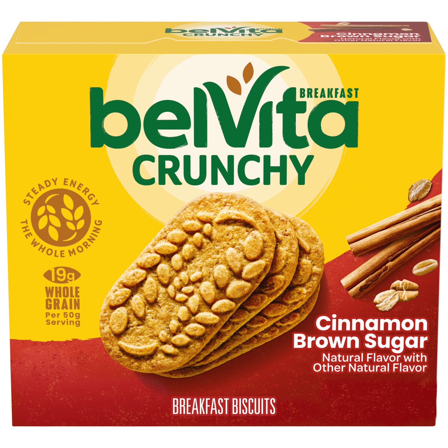 BelVita Cinnamon Brown Sugar Breakfast Biscuits, 5 Ct, 8.1 Oz - 1.76 Oz , CVS