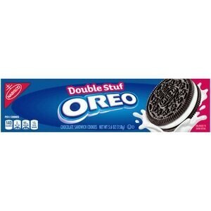 Oreo Double Stuf Chocolate Sandwich Cookies Cvs Pharmacy