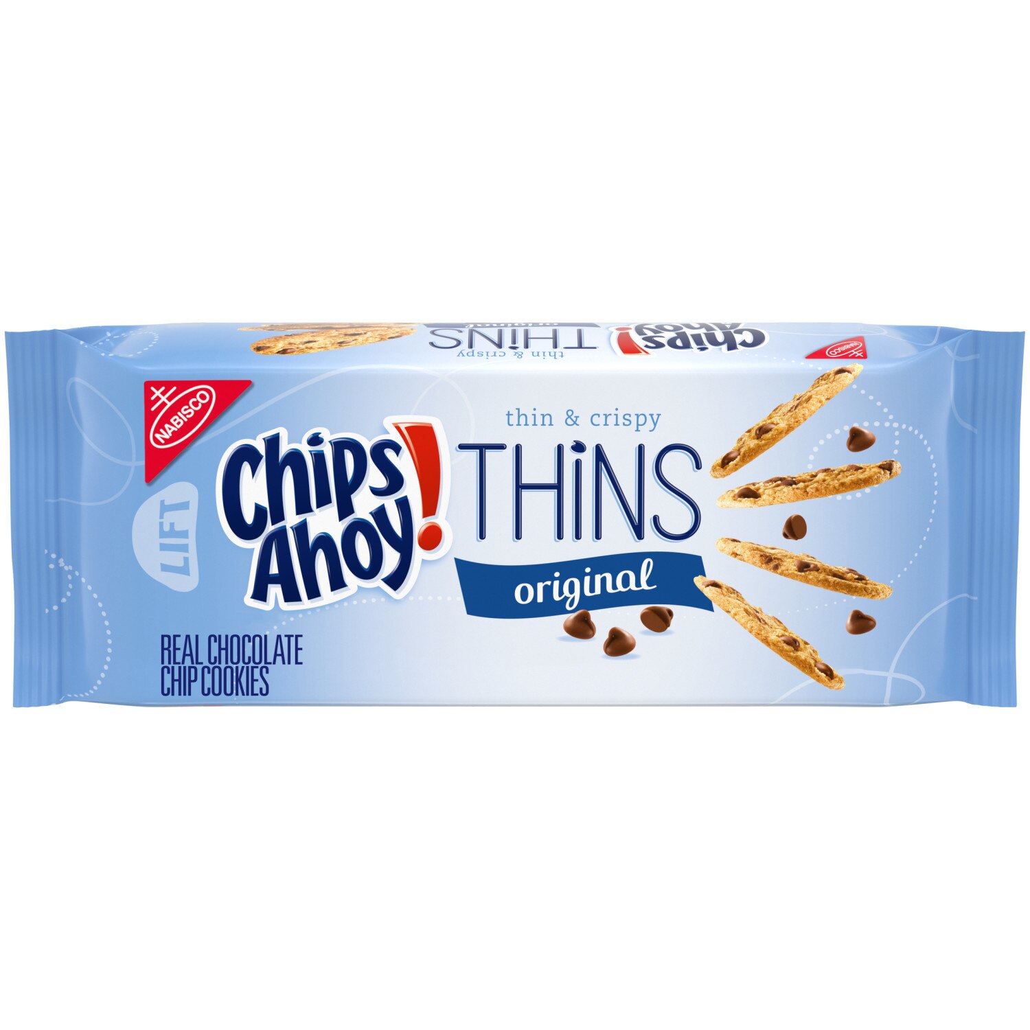 CHIPS AHOY! Thins Original Chocolate Chip Cookies, 7 Oz , CVS