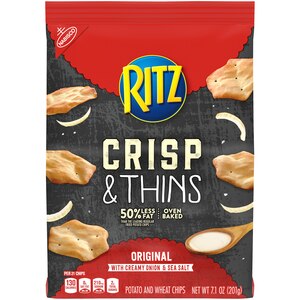 Ritz Crisp & Thins Sea Salt, 7.1 Oz , CVS