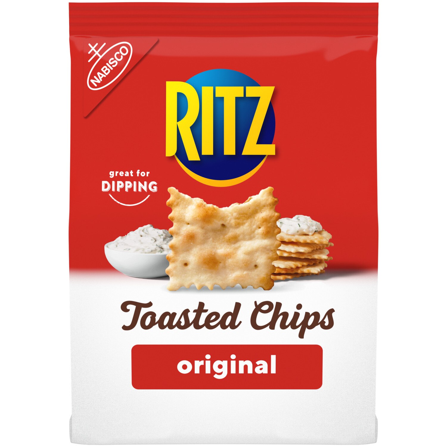 RITZ Toasted Chips Original Crackers, 8.1 Oz , CVS
