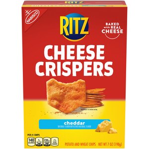 Ritz Cheese Crispers, Cheddar, 7 OZ