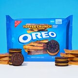 OREO Toffee Crunch Creme Chocolate Sandwich Cookies, Family Size, 17 oz, thumbnail image 5 of 5
