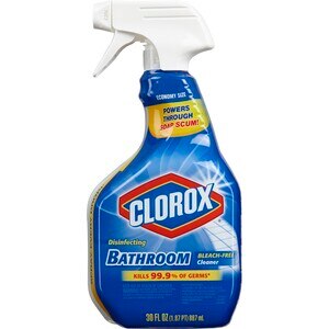  Clorox Disinfecting Bathroom Cleaner, Spray Bottle, 30 OZ 