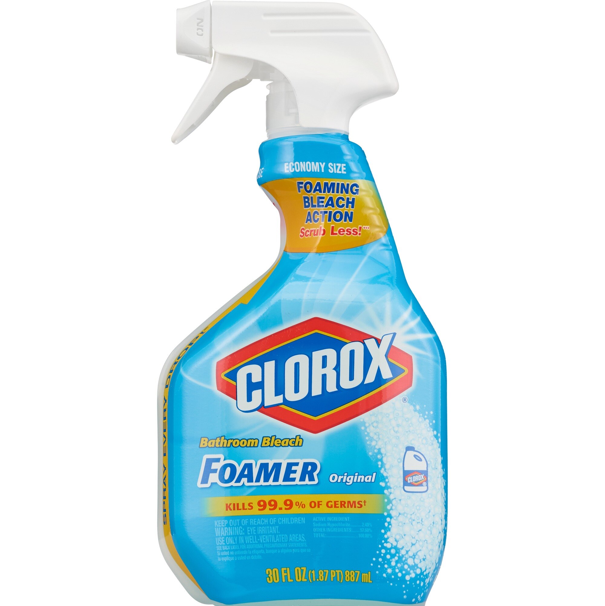 Clorox Bathroom Foamer With Bleach Spray Bottle, Original, 30 Oz , CVS