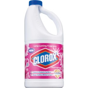 Clorox Scented Liquid Bleach, Fresh Meadow Scent, 64 OZ